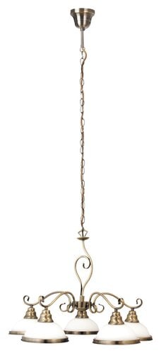 Rabalux Elisett lampă suspendată 5x60 W maro 2755