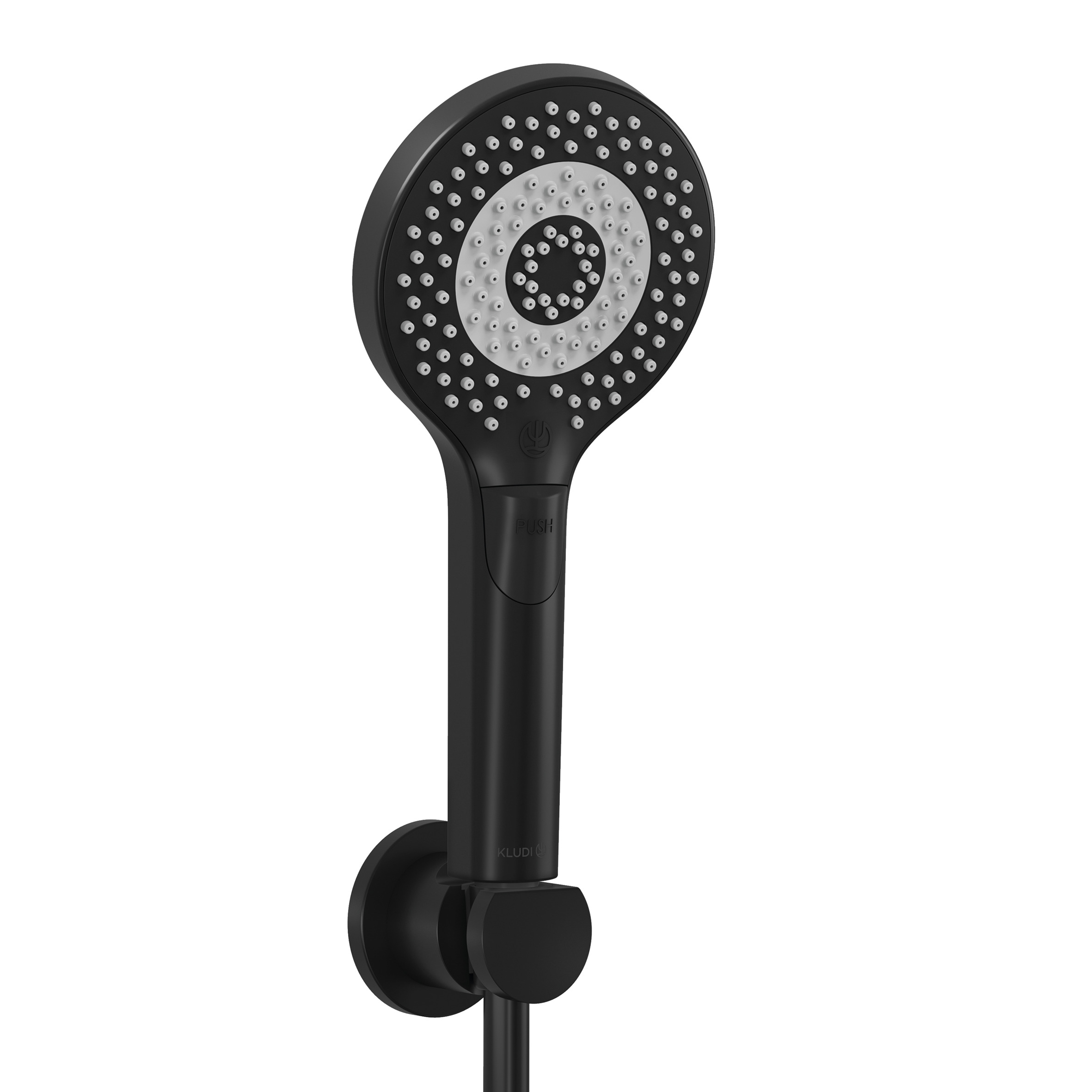 Kludi Dive set de duș perete negru 6995039-00