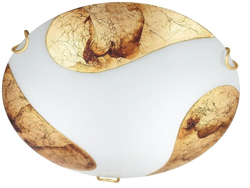 Rabalux Art Gold plafon 1x60 W alb-auriu 1941