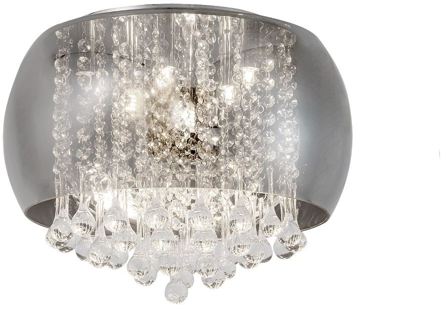 Rabalux Ninelle lampă de tavan 6x40 W crom-fumuriu 3598