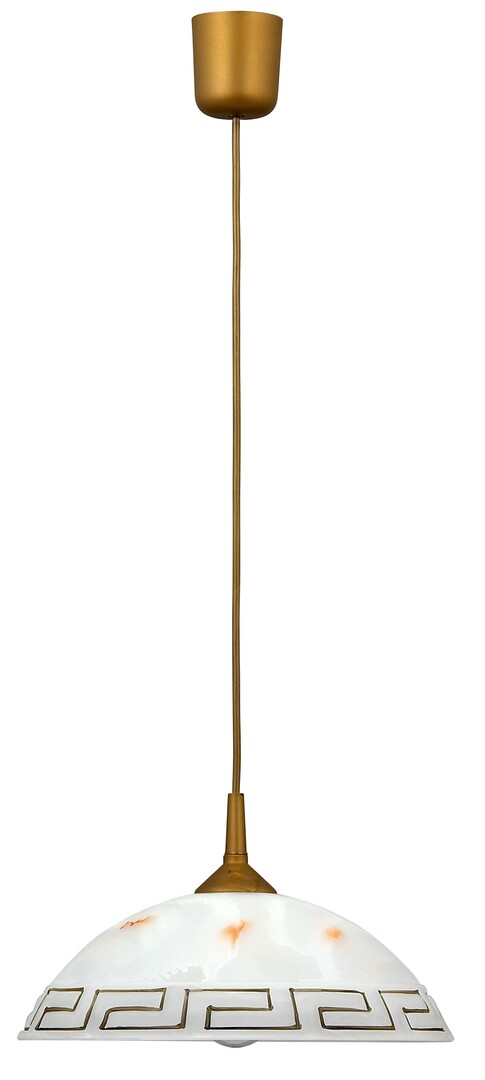 Rabalux Etrusco lampă suspendată 1x60 W alb-maro 7652