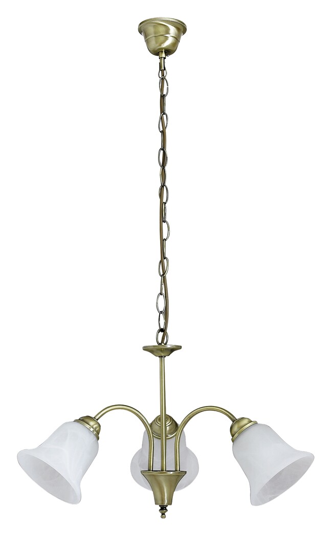 Rabalux Francesca lampă suspendată 3x40 W alb-maro 7373