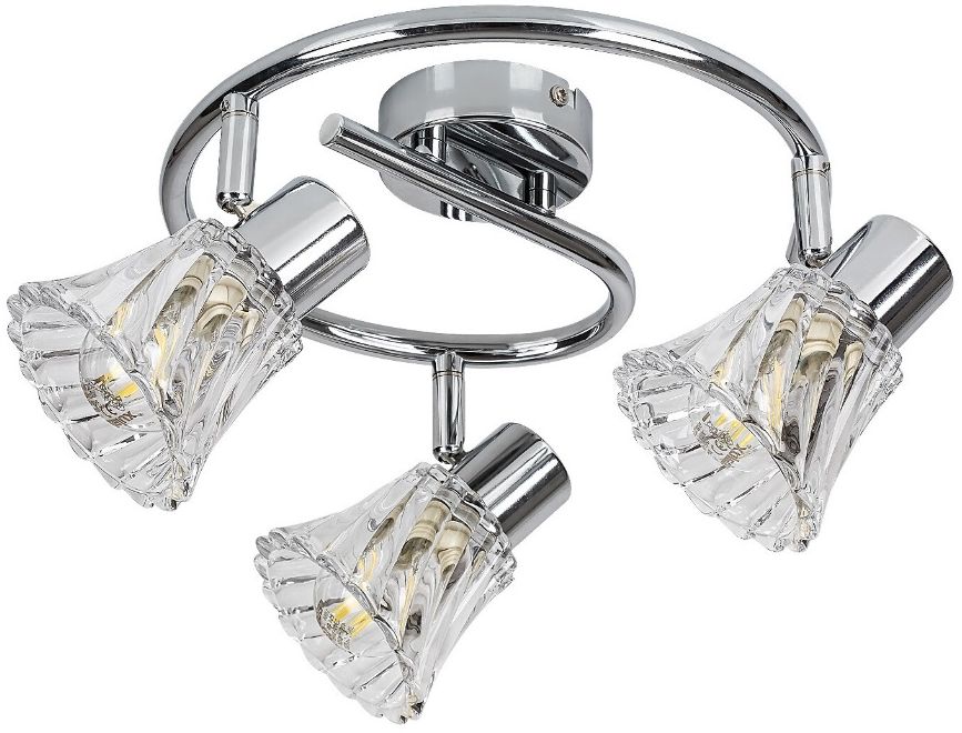 Rabalux Hestia lampă de tavan 3x40 W crom-transparent 5301