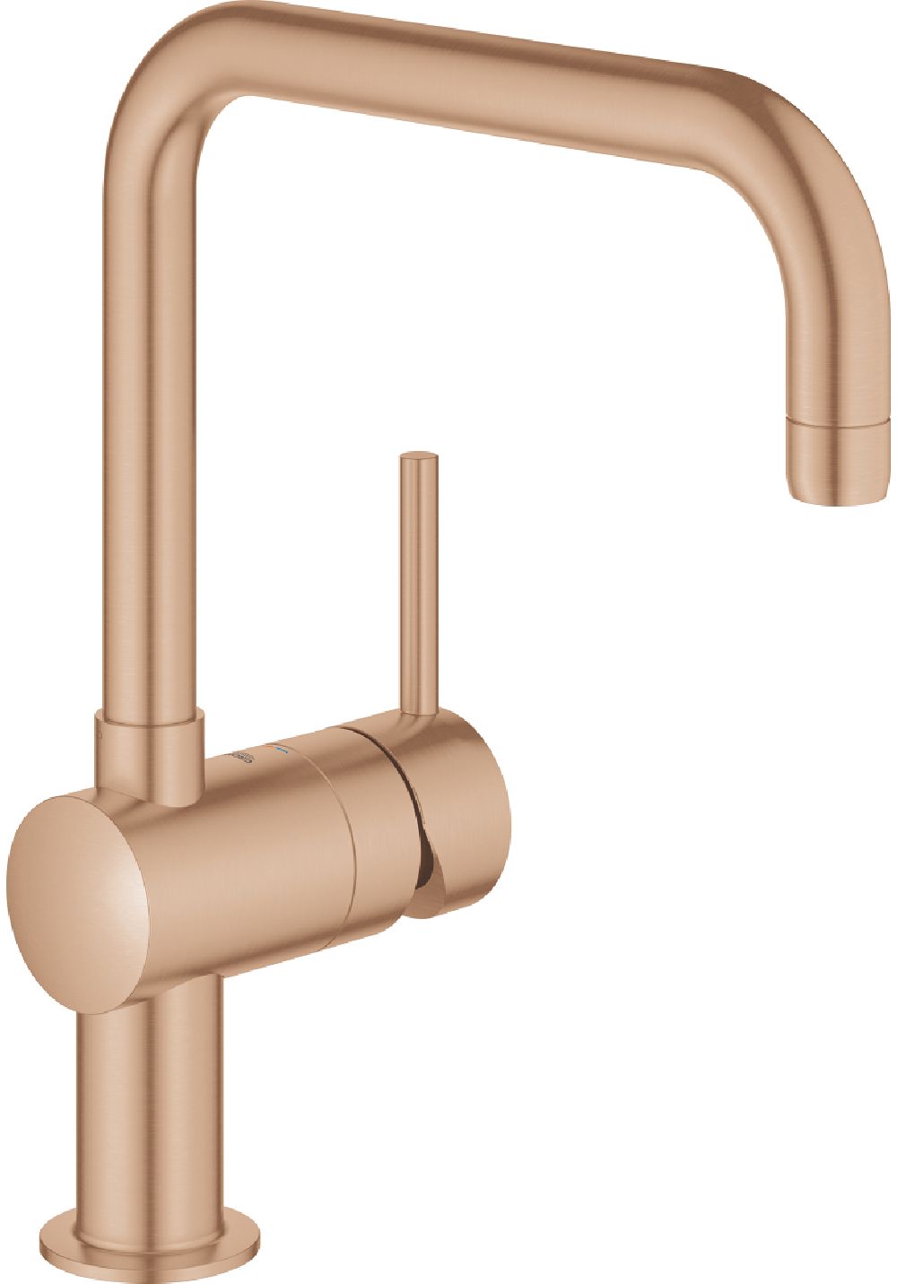 Grohe Minta baterie bucătărie pe picior Brushed Warm Sunset 32488DL0