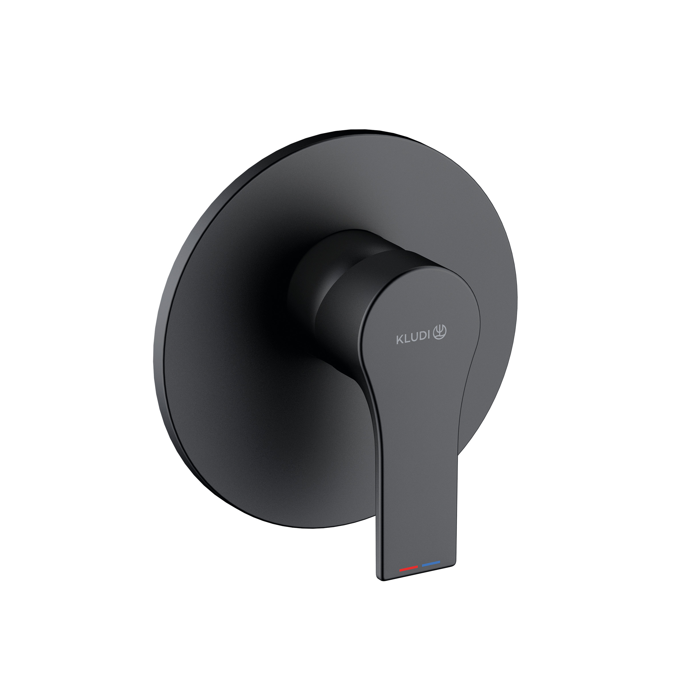 Kludi Zenta SL baterie de duș ascuns negru 487553965