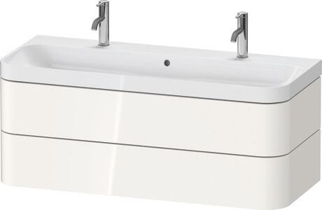 Duravit Happy D.2 lavoar cu dulap 117.5 cm alb HP4379O22220000