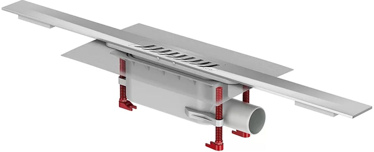 ACO ShowerDrain S+ rigolă liniară cu grătar 120 cm oţel P9010.51.04.2