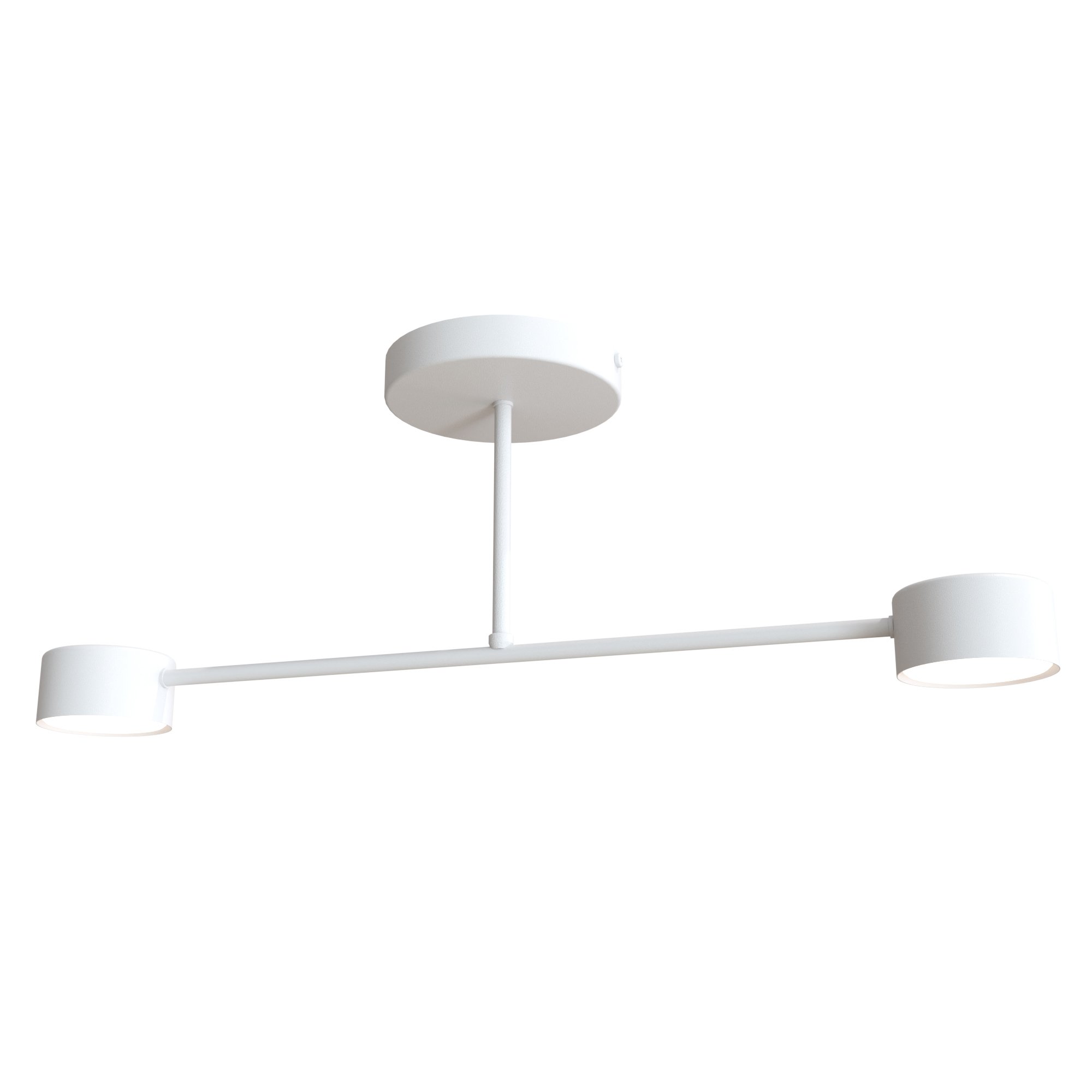 Emibig Halo lampă suspendată 2x10 W alb 1356/2