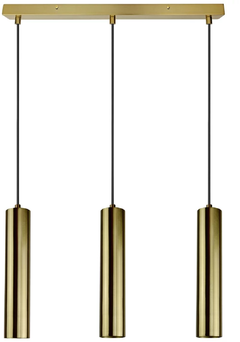 Goldlux Napoli lampă suspendată 3x8 W auriu 318718