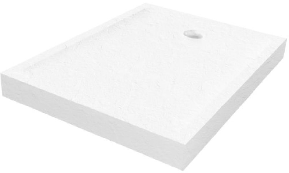 New Trendy Mild Stone cădiță de duș dreptunghiulară 100x90 cm alb B-0533
