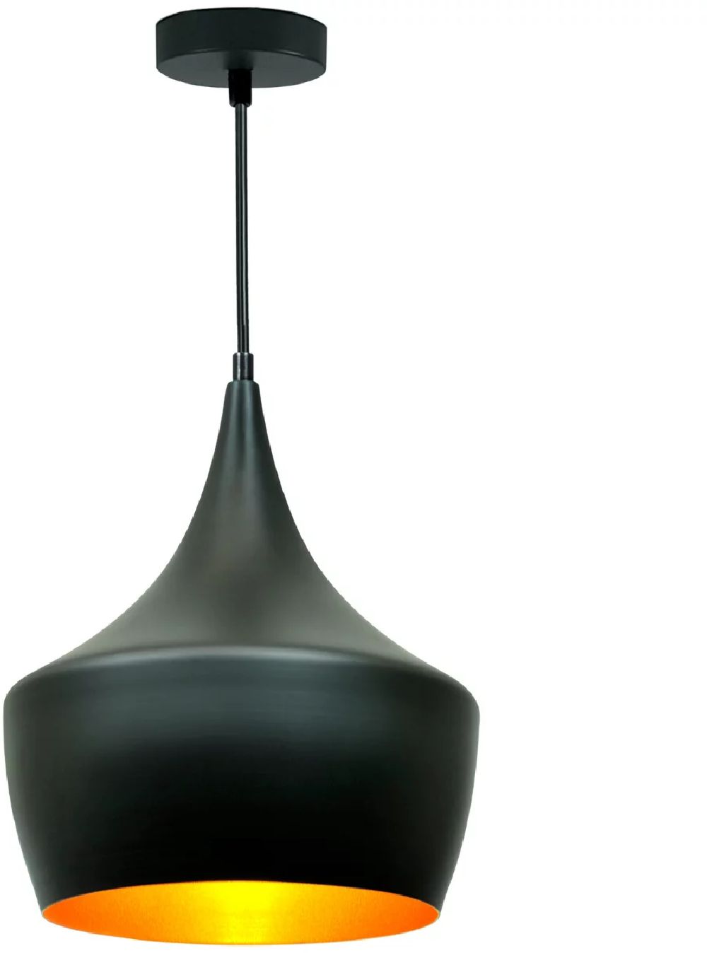 Goldlux Modern lampă suspendată 1x20 W negru 305459