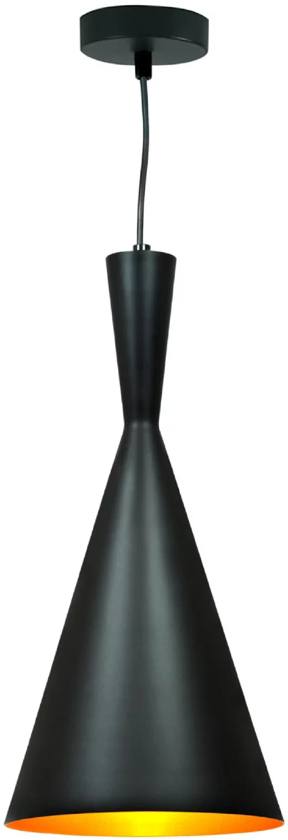 Goldlux Modern lampă suspendată 1x20 W negru 305466