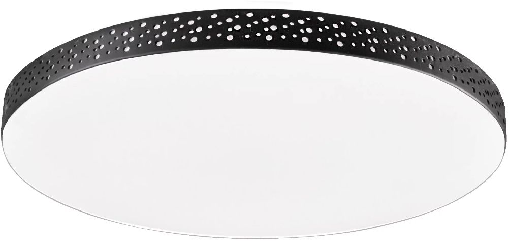 Goldlux Moon plafon 1x18 W negru 321947