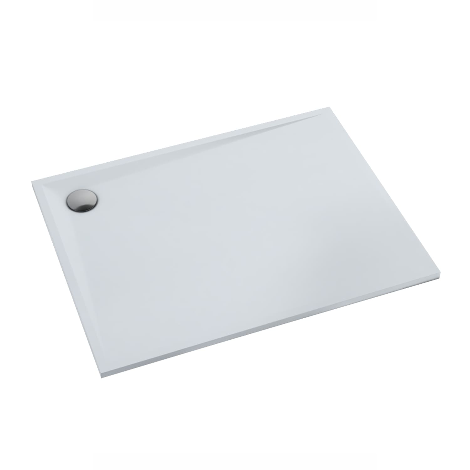 Schedline Libra cădiță de duș dreptunghiulară 100x80 cm alb 3SP.L1P-80100