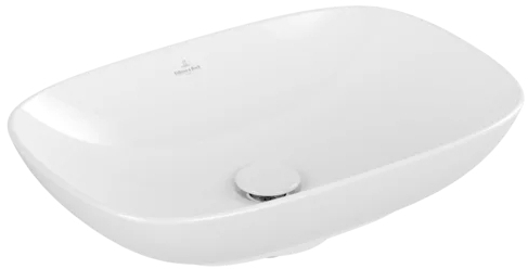 Villeroy & Boch Loop & Friends lavoar 56x38 cm dreptunghiular de blat alb 4A490101