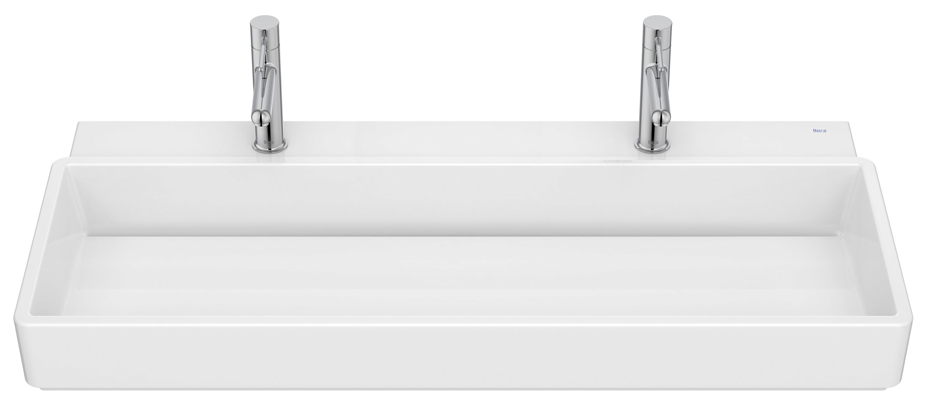 Roca Tura lavoar 100x43 cm dreptunghiular mobilier-de blat alb A327699000