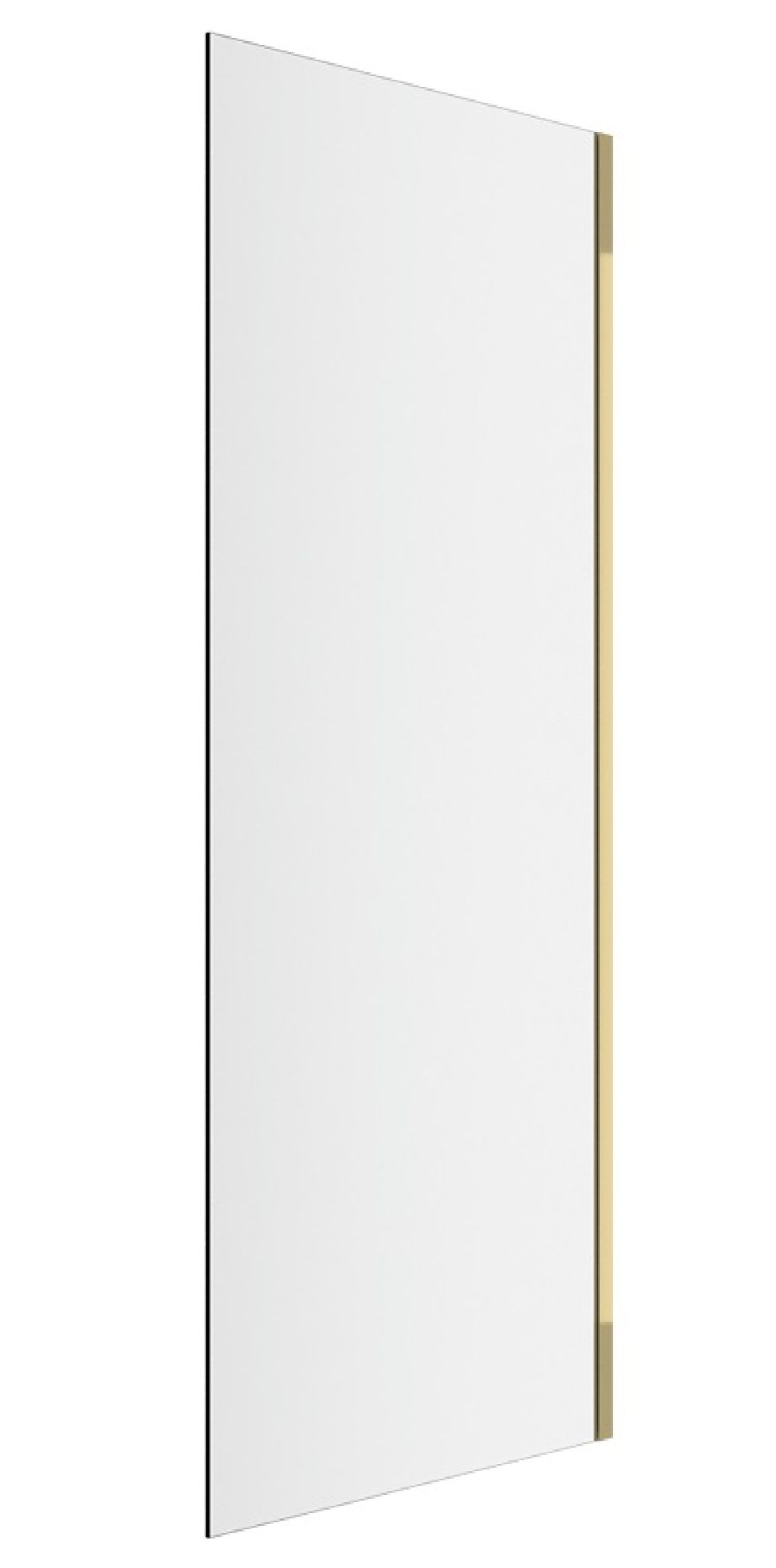 Excellent Rols perete de duș cu ușă 80 cm auriu luciu/sticla transparentă KAEX.2606.800.LP.GL