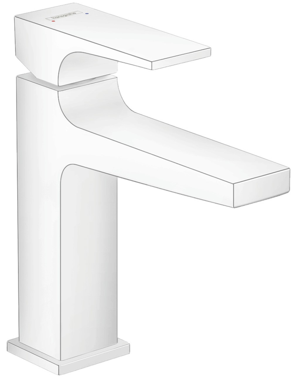 Hansgrohe Metropol baterie lavoar stativ alb 32507700