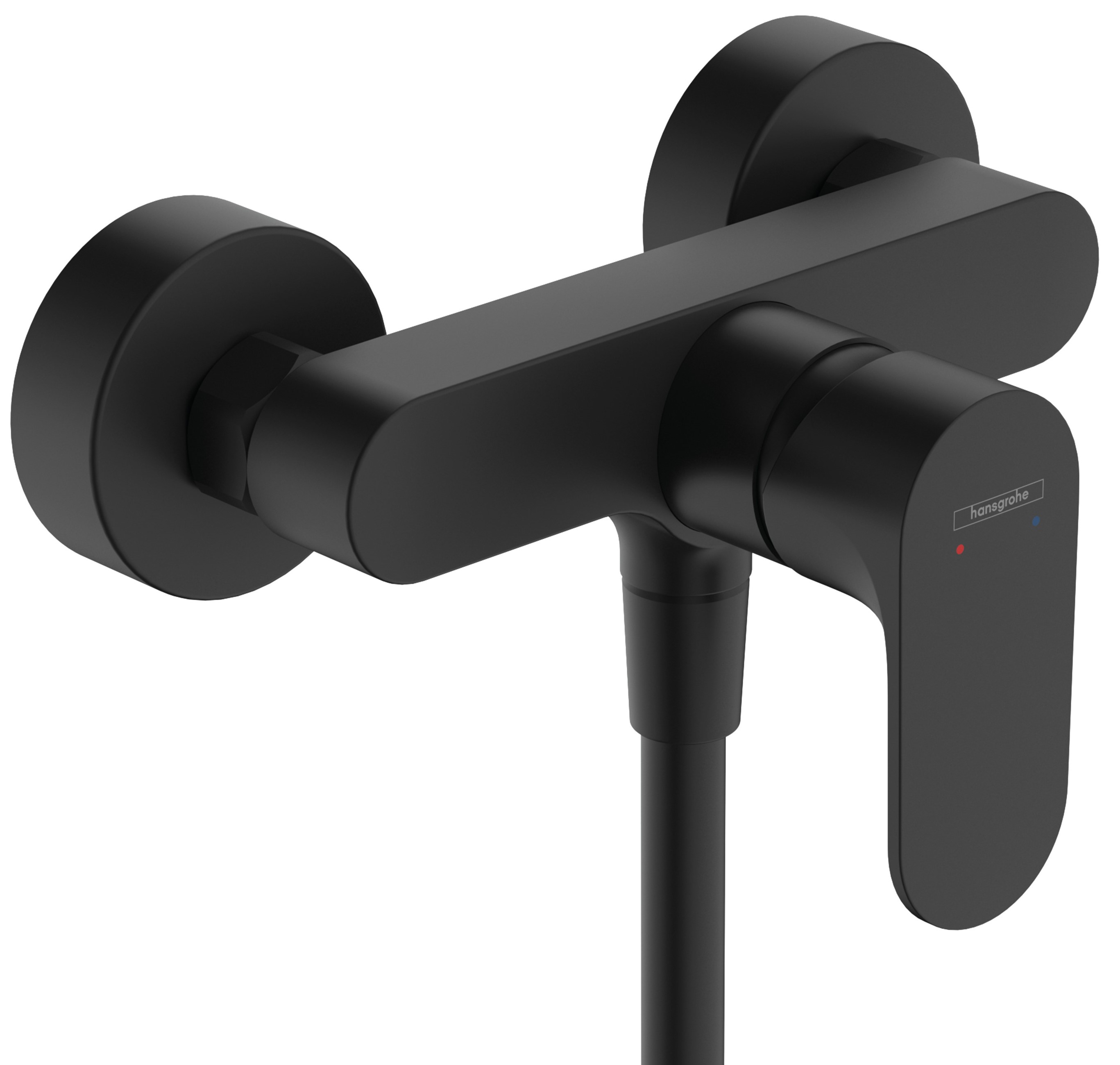 Hansgrohe Rebris S baterie de duș perete negru 72640670