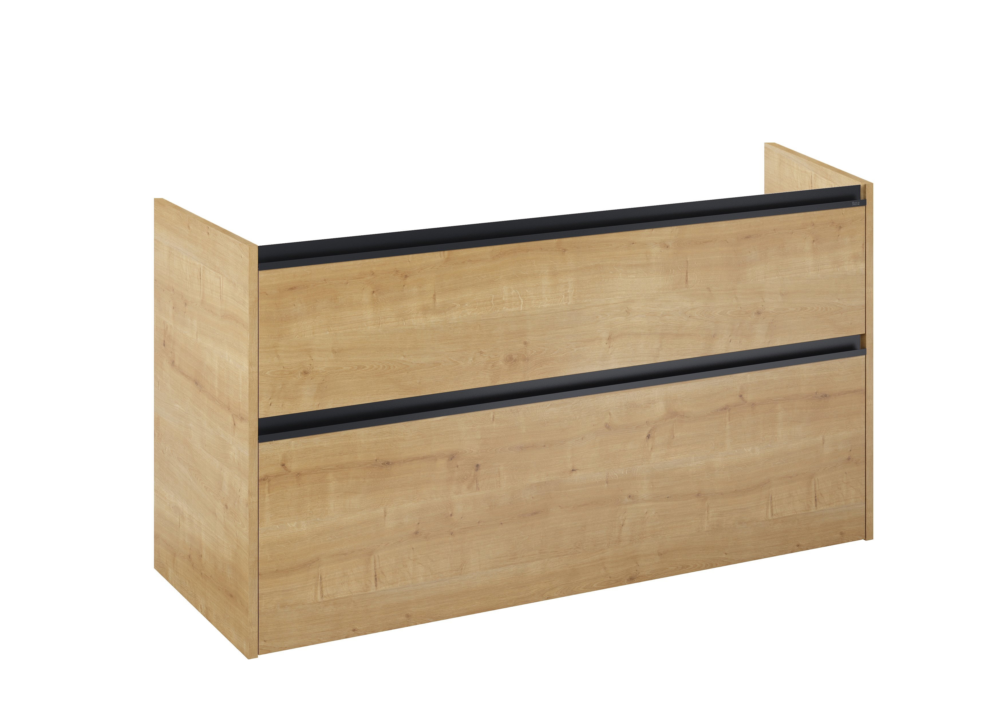 Roca Gap Pro dulap 63.5x45.1x118.4 cm sub chiuveta pe perete stejar A857906464