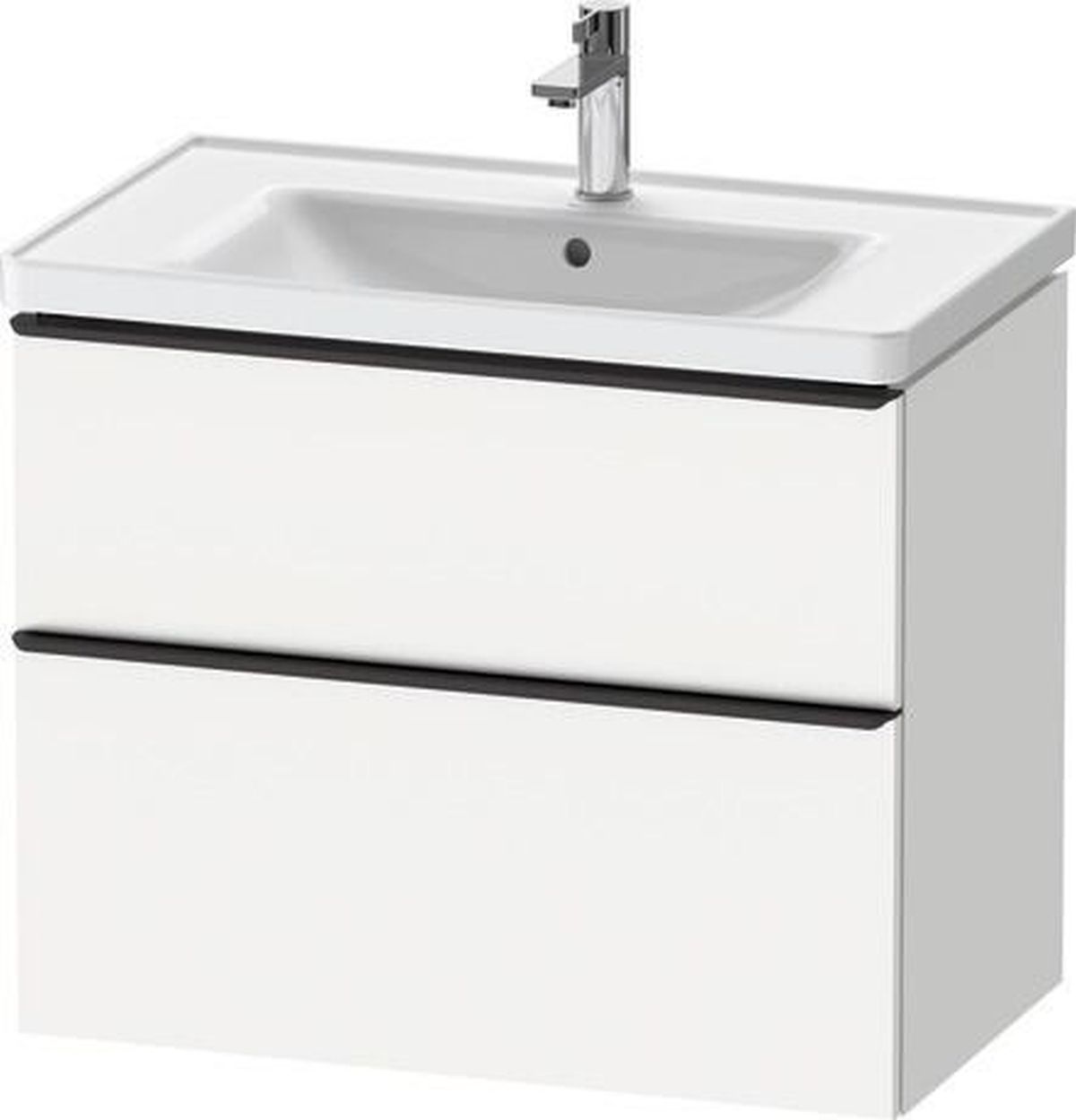 Duravit DuraStyle dulap 78.4x45.2x62.5 cm sub chiuveta pe perete alb DE43550BD180000