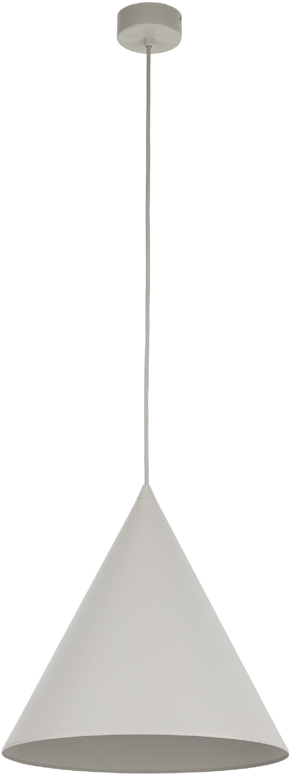 TK Lighting Cono lampă suspendată 1x15 W bej 10056