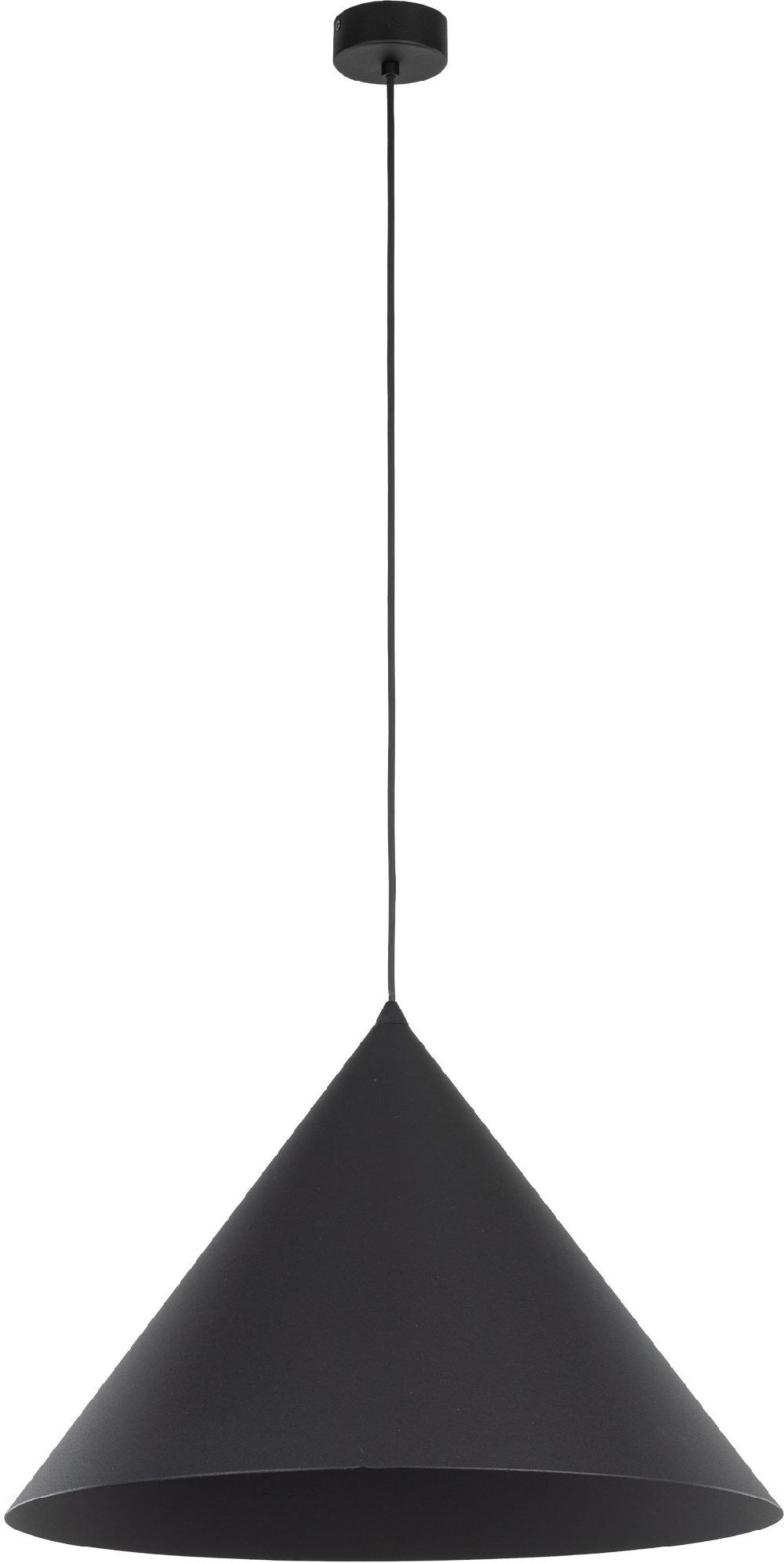 TK Lighting Cono lampă suspendată 1x15 W negru 10059