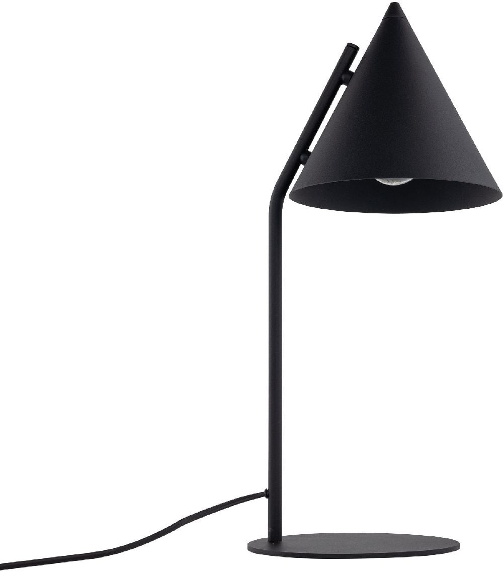 TK Lighting Cono veioză 1x15 W negru 16009
