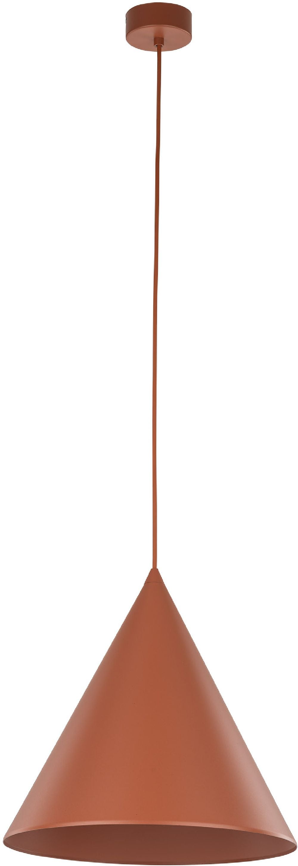 TK Lighting Cono lampă suspendată 1x15 W maro 6632
