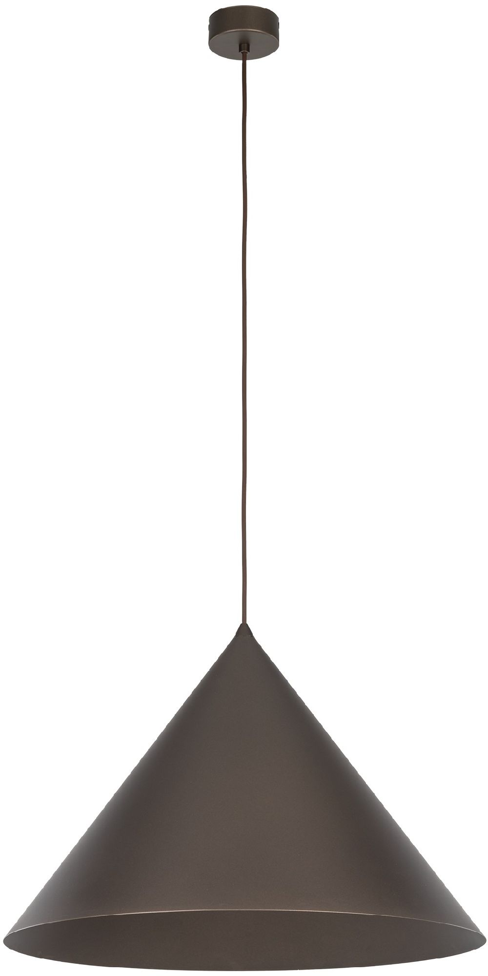 TK Lighting Cono lampă suspendată 1x15 W maro 10062