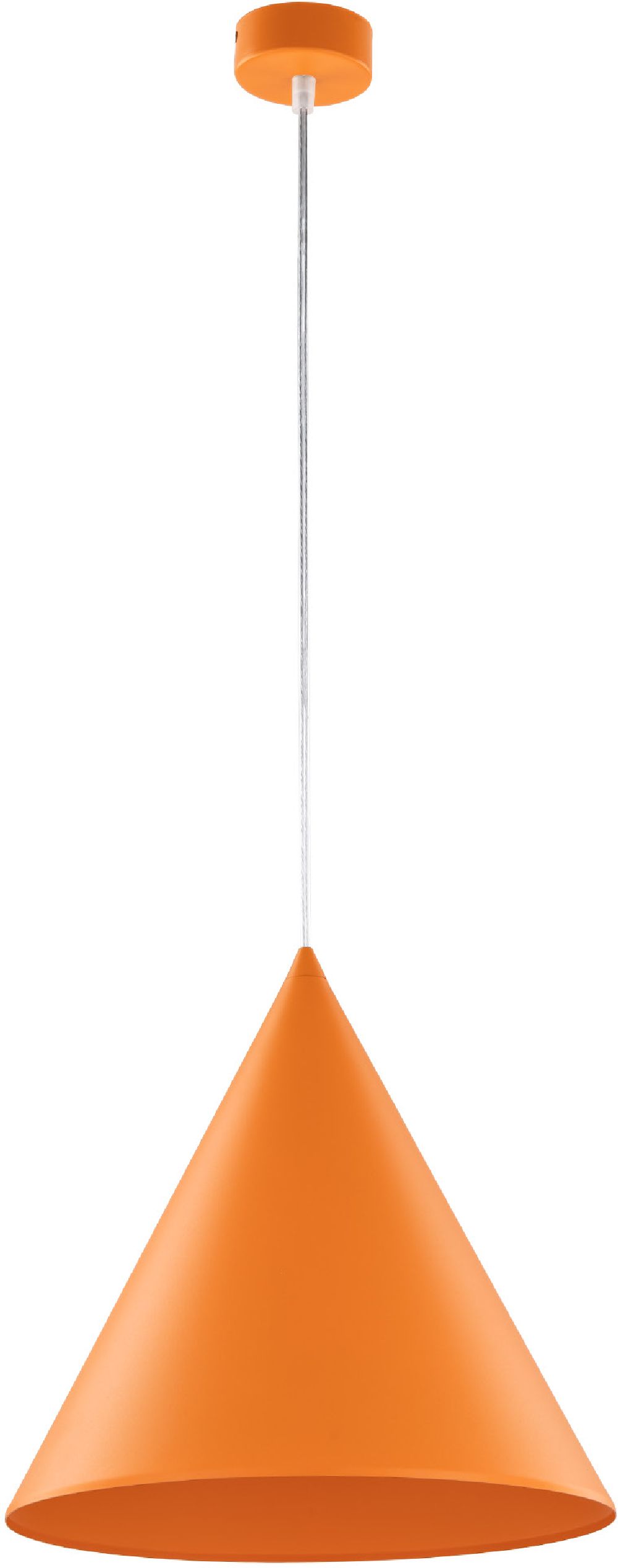 TK Lighting Cono lampă suspendată 1x15 W portocală 10064