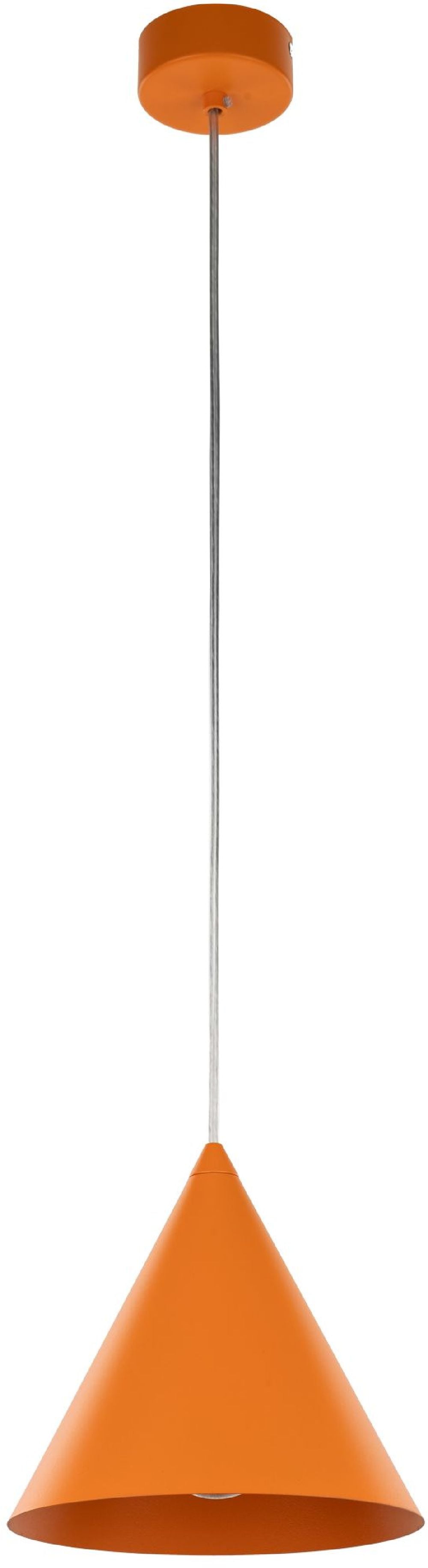 TK Lighting Cono lampă suspendată 1x15 W portocală 10075