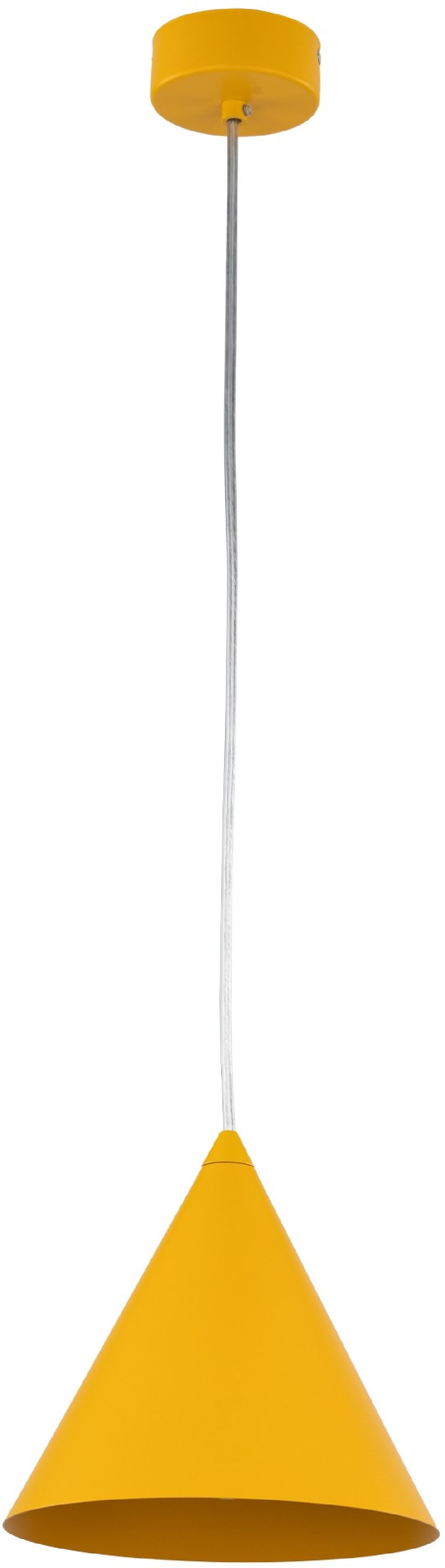 TK Lighting Cono lampă suspendată 1x15 W galben 10077