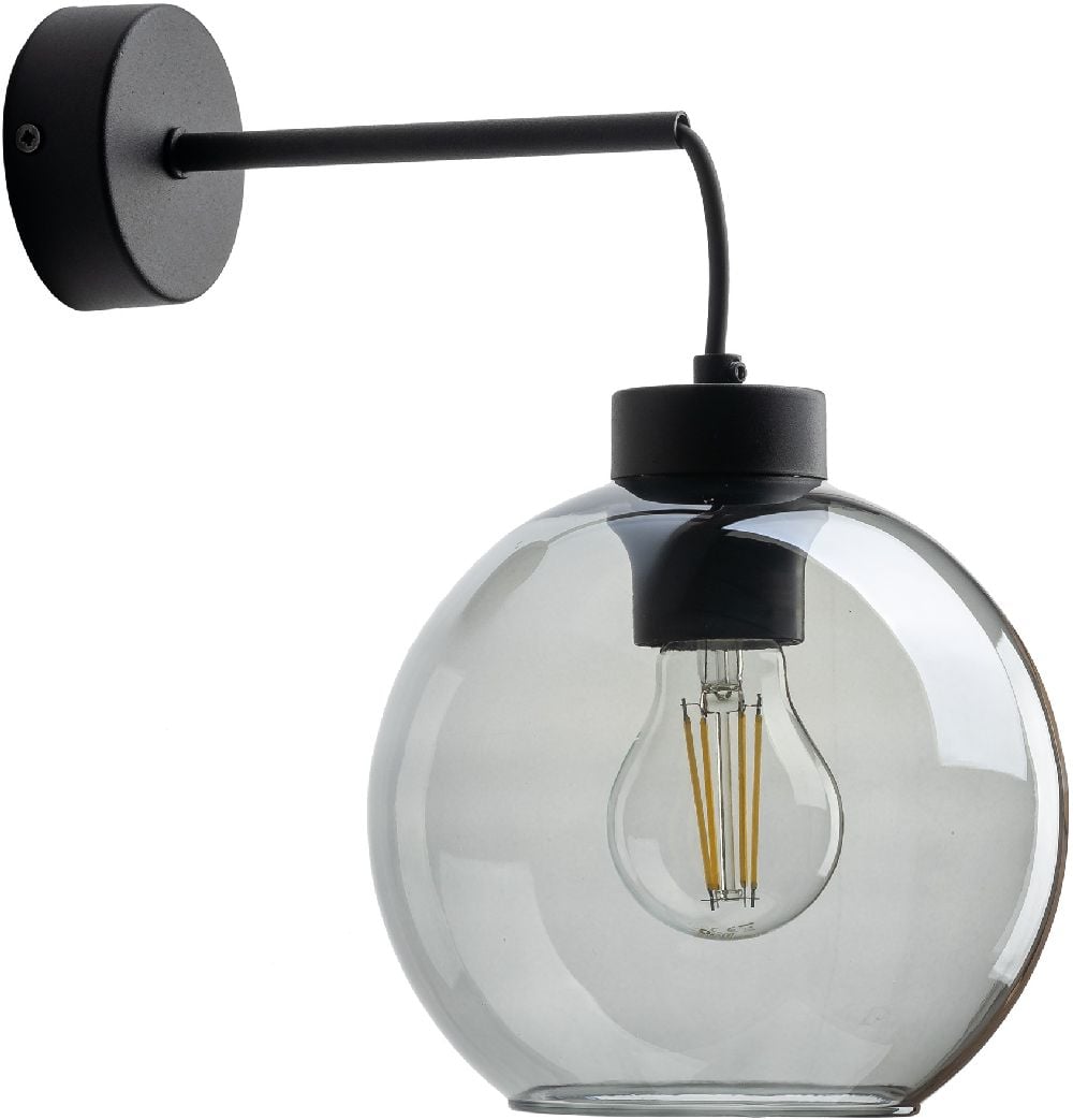 TK Lighting Cubus lampă de perete 1x15 W negru 10243