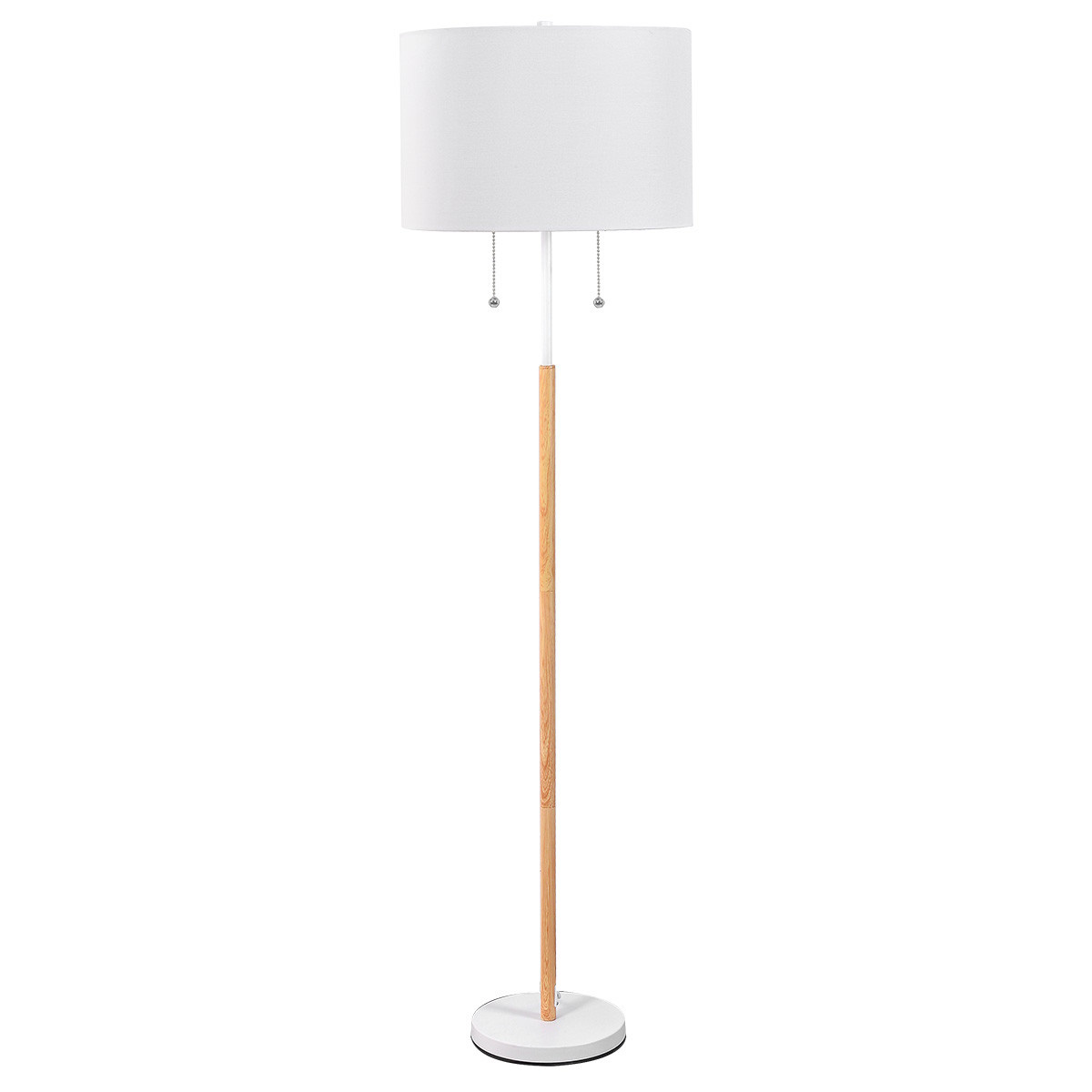 Light Prestige Fogo lampă de podea 2x15 W alb LP03042FWH