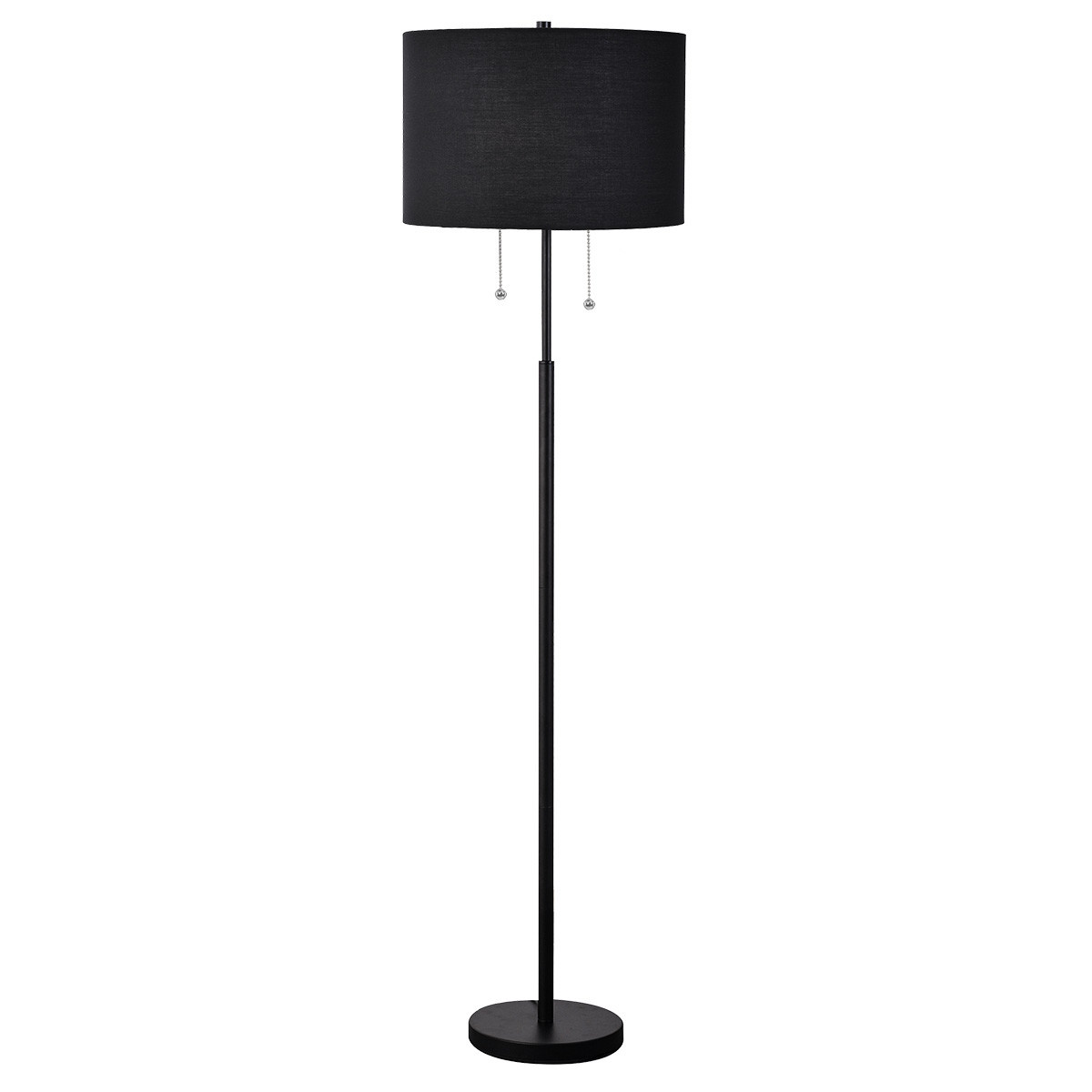 Light Prestige Fogo lampă de podea 2x15 W negru LP03042FBK