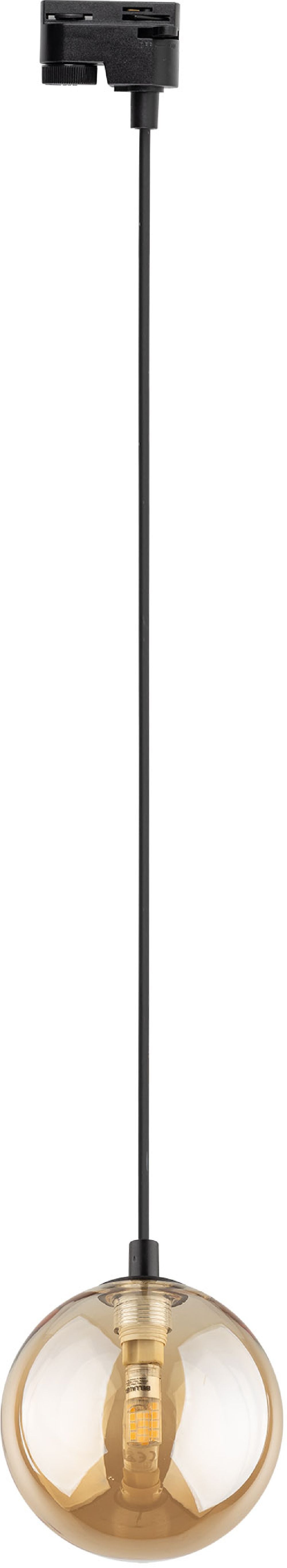 TK Lighting Tracer lampa pentru șină 1x6 W negru 4928