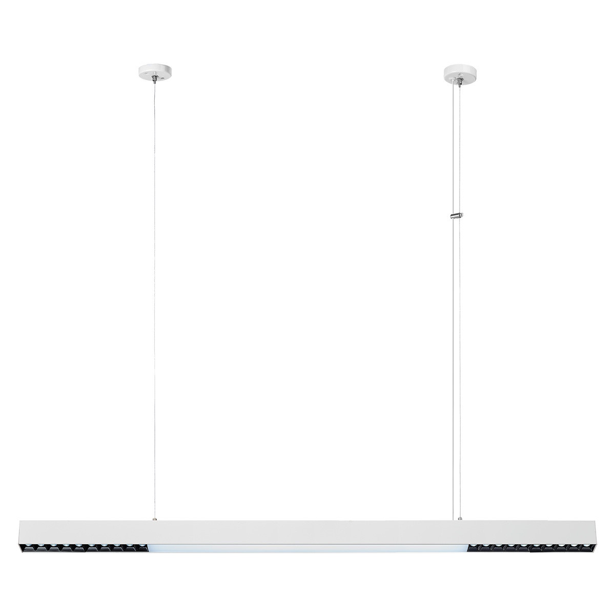 Light Prestige Cali lampă suspendată inteligentă 1x47 W alb LP13011PLWHSmart