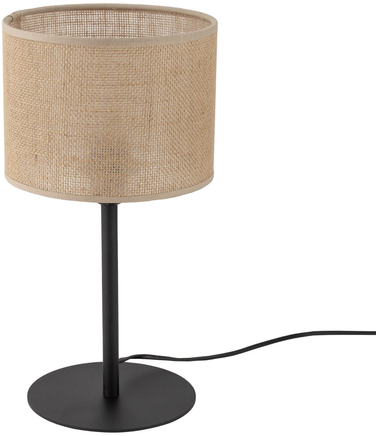 TK Lighting Juta veioză 1x15 W negru 5552