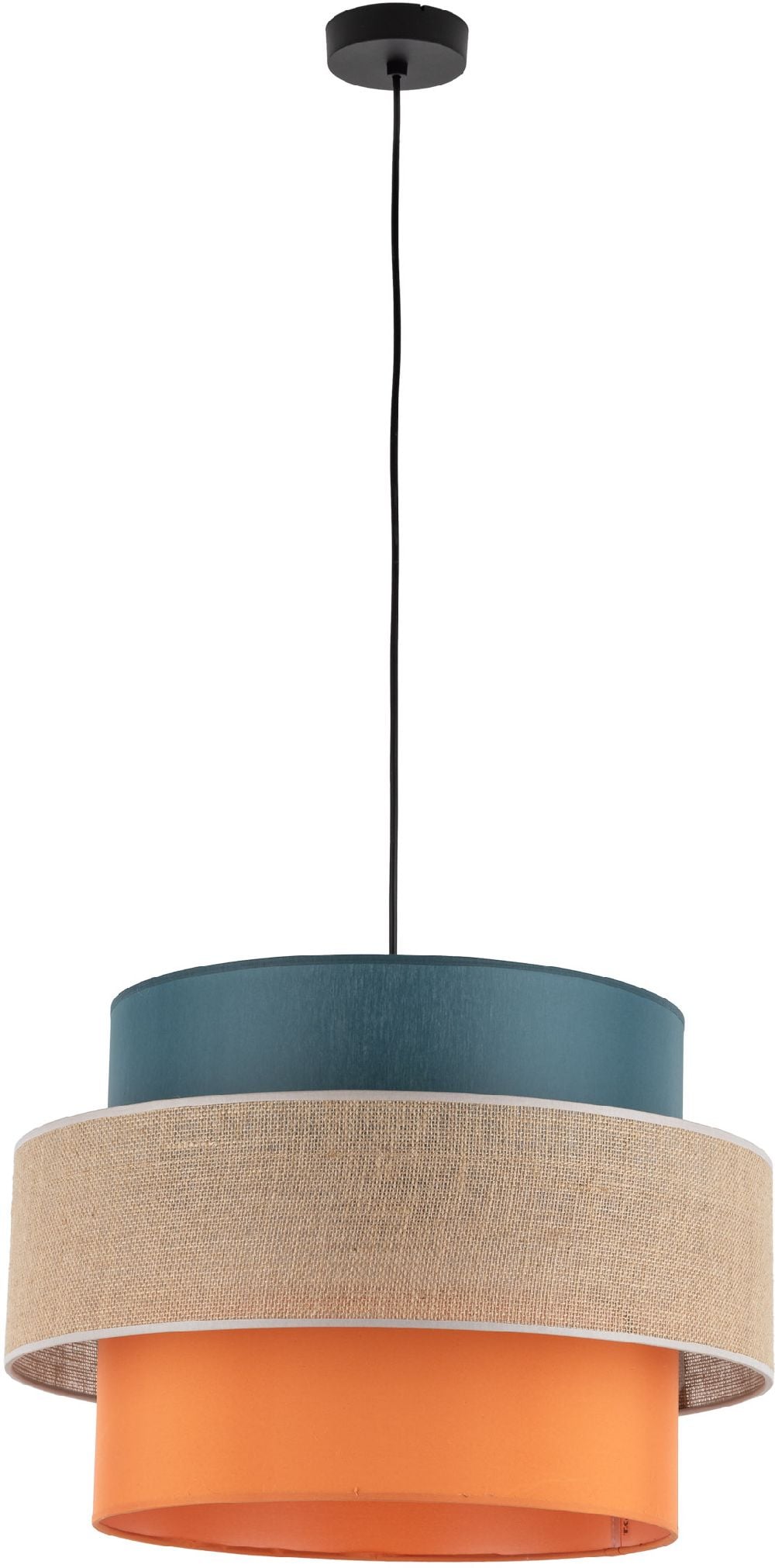TK Lighting Trio lampă suspendată 1x15 W negru 2758