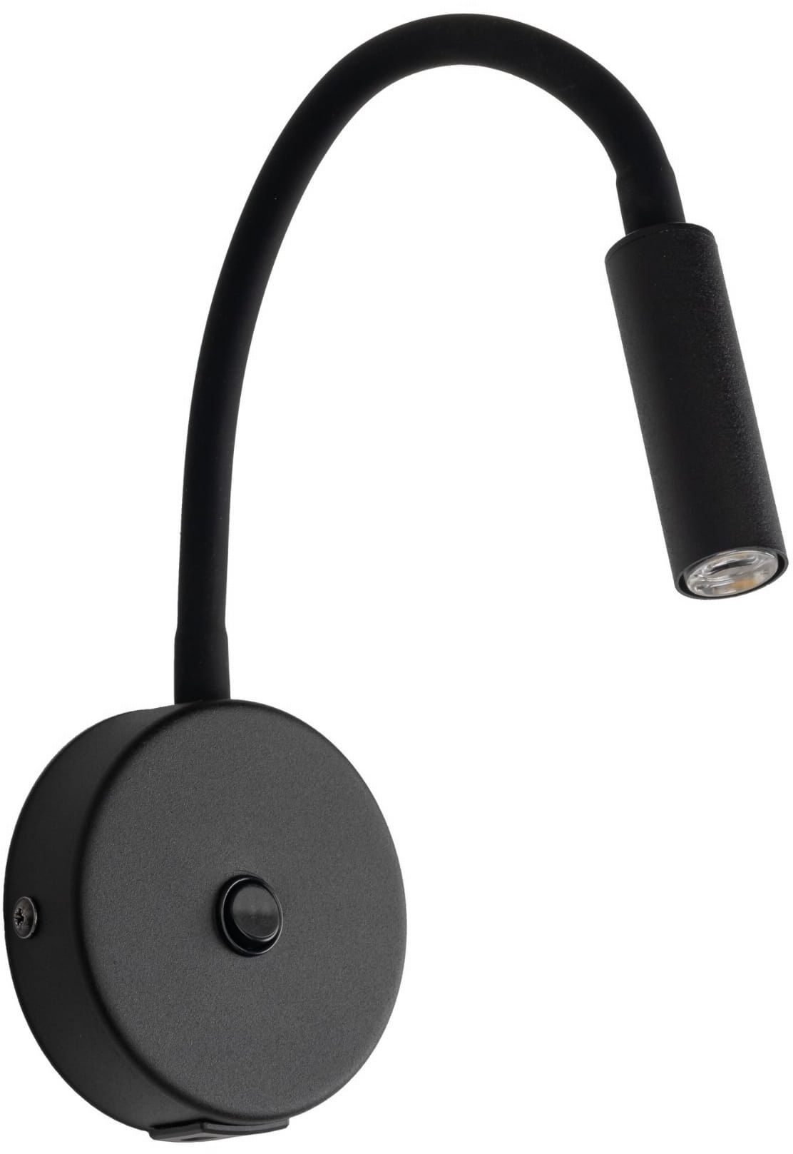 TK Lighting Lagos lampă de perete 1x6 W negru 10200