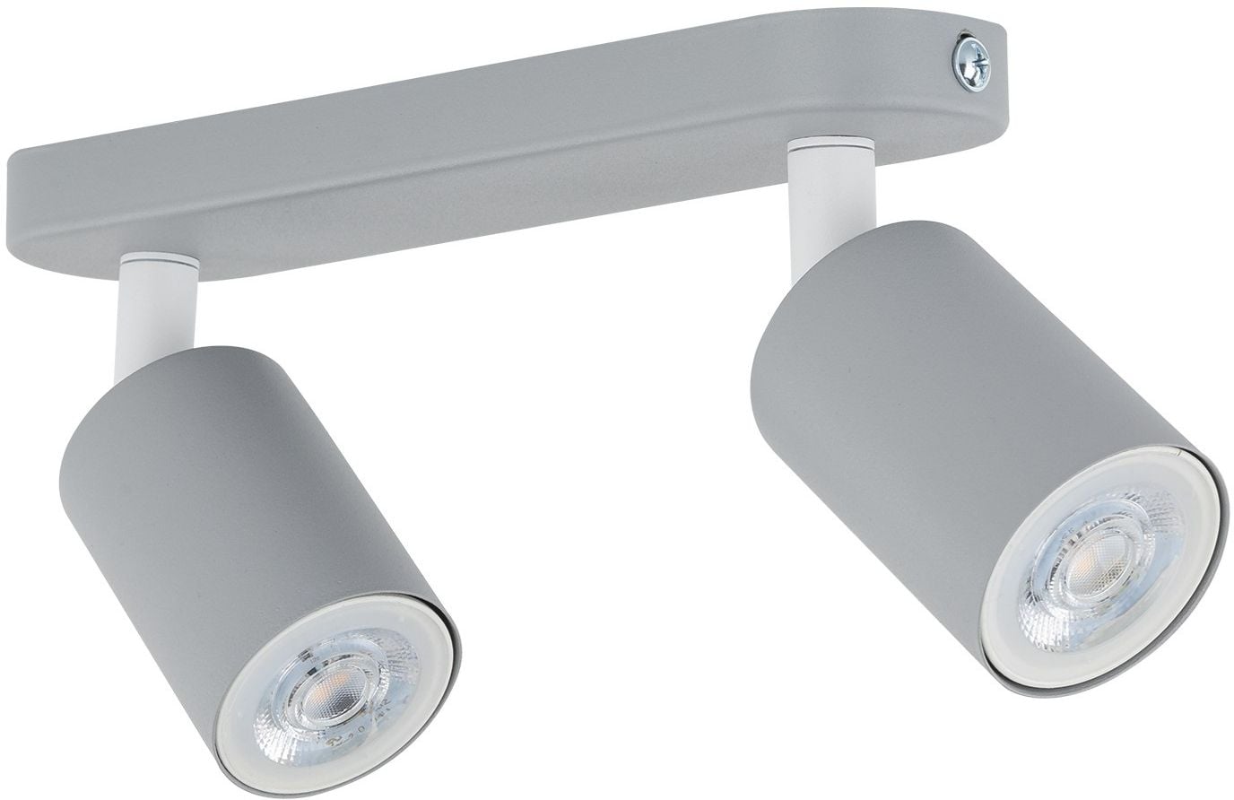 TK Lighting Livia lampă de tavan 2x10 W gri 10241