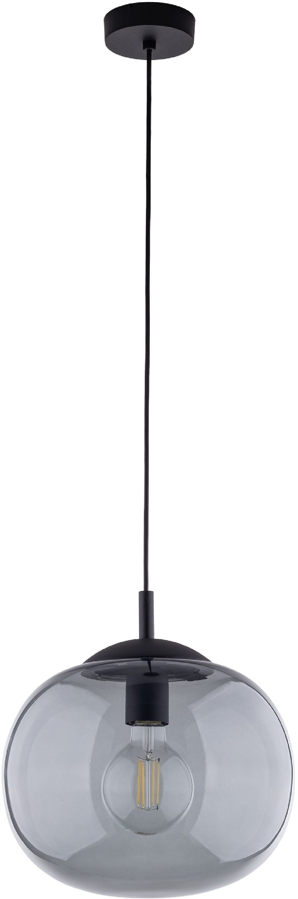 TK Lighting Vibe lampă suspendată 1x15 W negru 4972