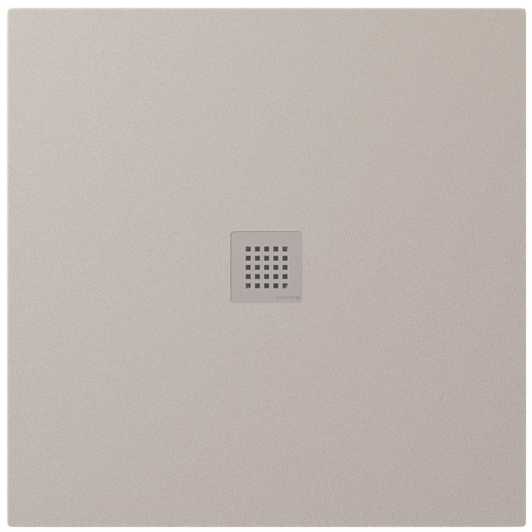 Polysan Treneca cădiță de duș pătrată 90x90 cm bej 84300.81