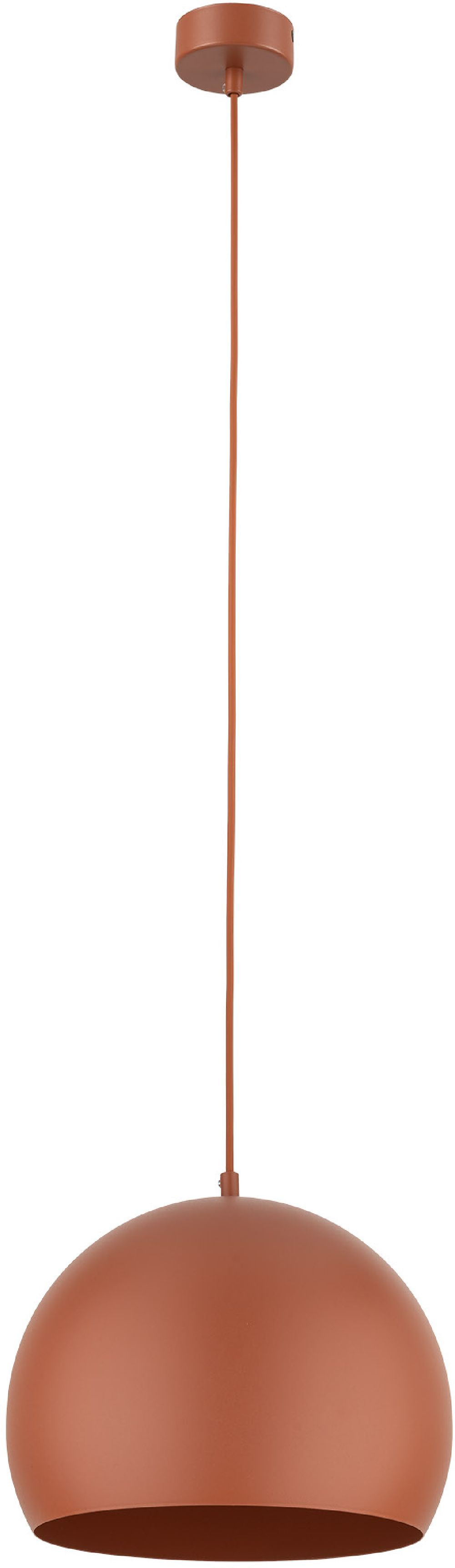 TK Lighting Zoe lampă suspendată 1x15 W roșu 10174