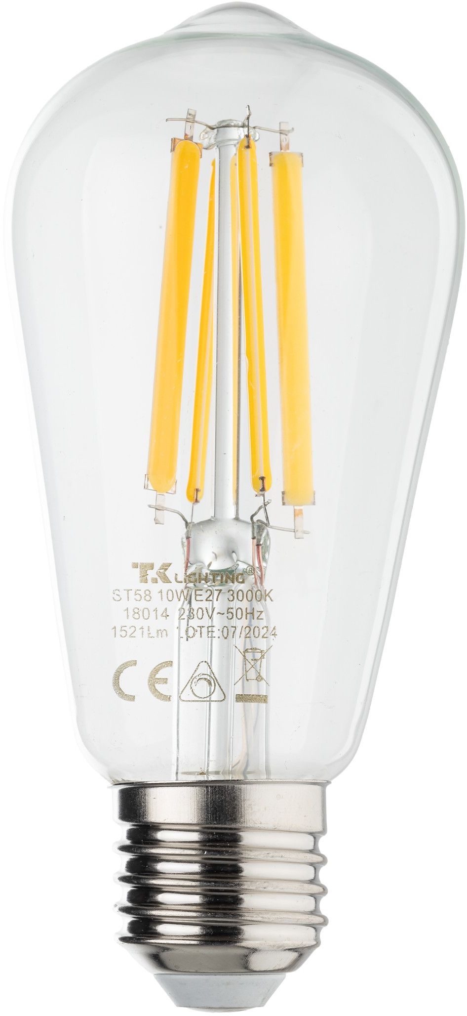 TK Lighting bec cu led 1x10 W 3000 K E27 18014