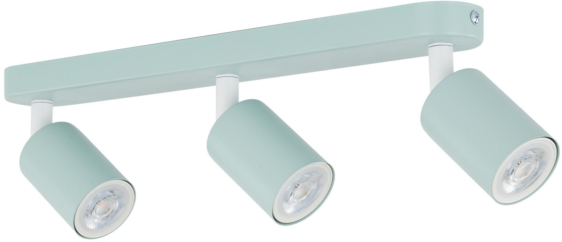 TK Lighting Livia lampă de tavan 3x10 W mentă 10236
