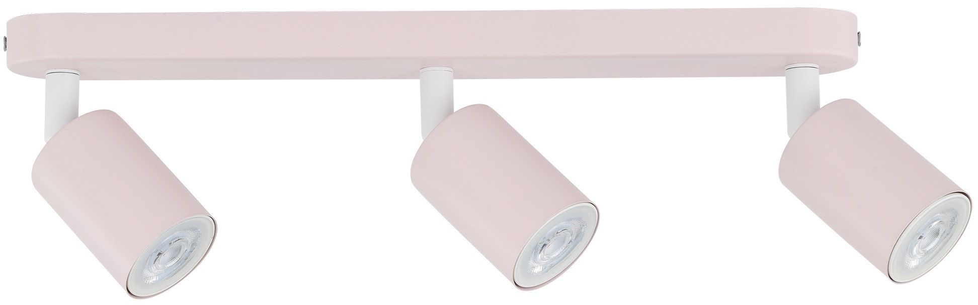 TK Lighting Livia lampă de tavan 3x10 W roz 10234