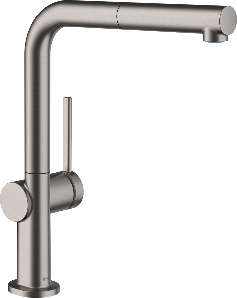 Hansgrohe Talis M54 baterie bucătărie pe picior negru 72809340