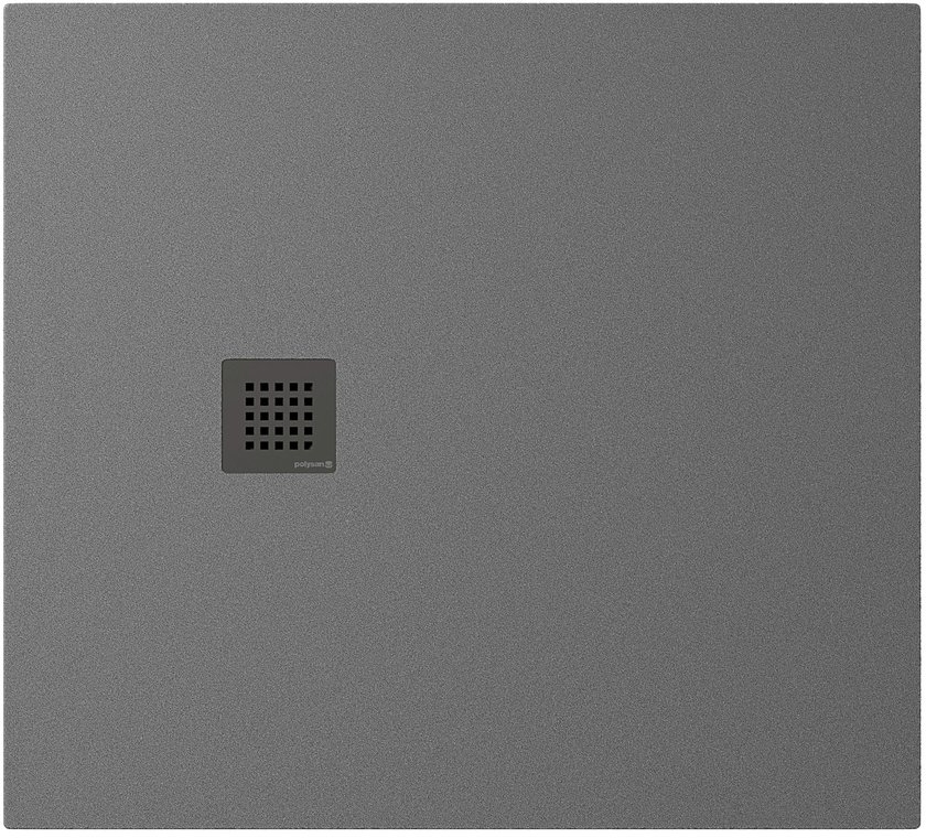 Polysan Treneca cădiță de duș dreptunghiulară 100x90 cm gri 84306.31